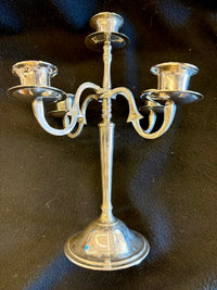 Elegant Vintage Silver-Plated 4-Arm Candelabra / Table Centerpiece