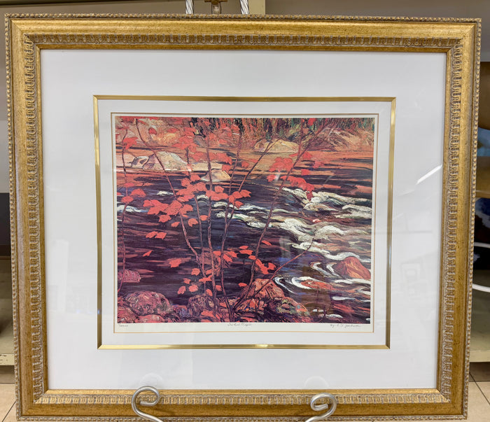 A.Y. Jackson Print "The Red Maple"