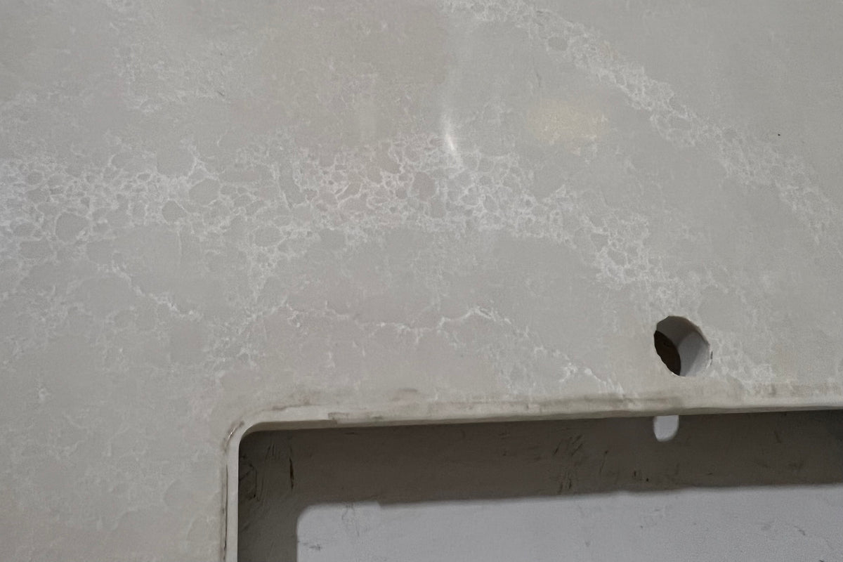 IKEA Veddinge Kitchen With Quartz Countertop
