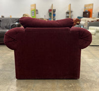 Burgundy Armchair