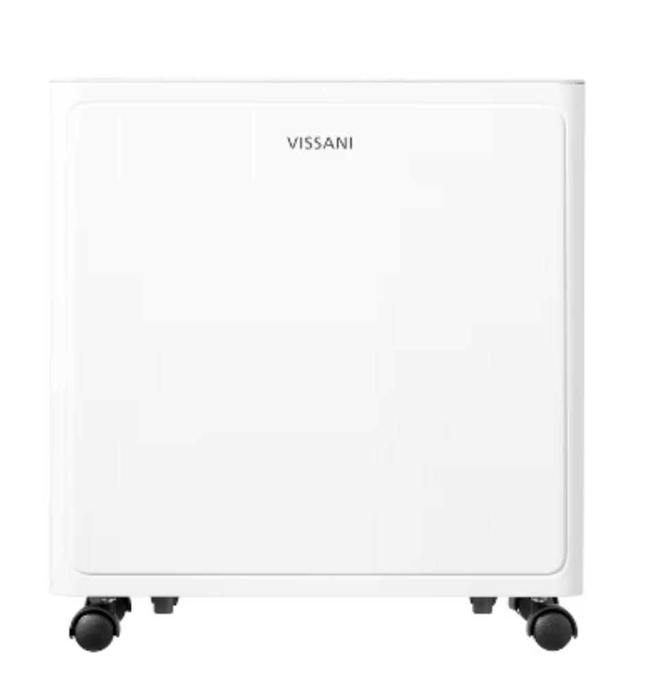 Vissani 50 Pint Capacity Portable Dehumidifier, 4,500 Sq. Ft. Coverage