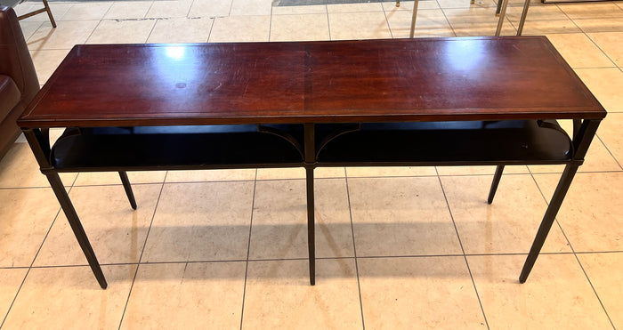 Mahogany Horizon Console Table