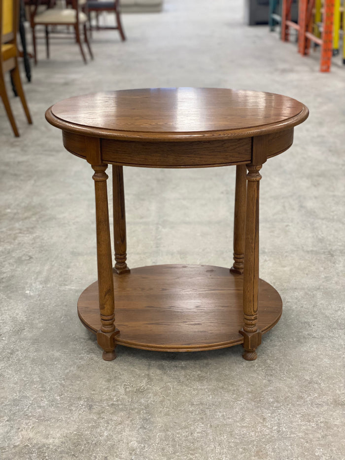 Spindle 2-Tier Accent Table