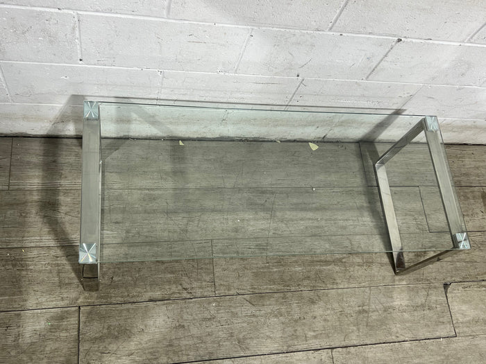 Modern Glass Top Coffee Table