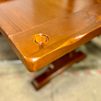 70 to 100-Inch Expandable Wooden Dining Table