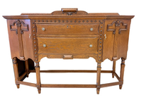 Strathroy Jacobean Revival Style Sideboard (Key Included)