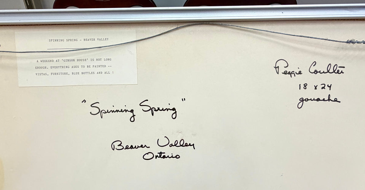 Spinning Spring By Peggy Coulter