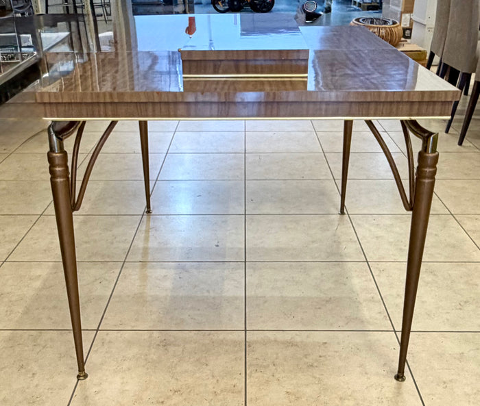 Mid-Century Modern Extendable Dining Table