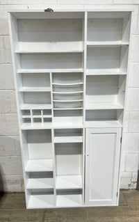 White Cubby Organizer - 1 Door