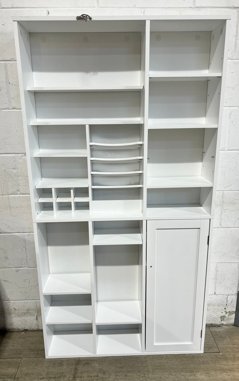 White Cubby Organizer - 1 Door