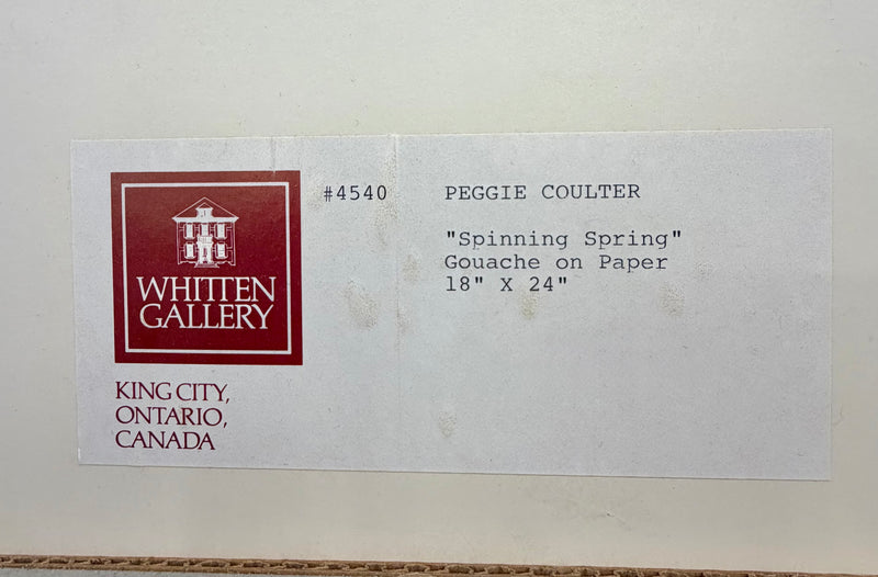 Spinning Spring By Peggy Coulter