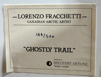 Lorenzo Frachetti “Ghostly Trail” Limited Edition Signed Print – Canadian Arctic Art