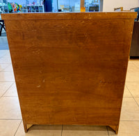 Vintage Mid-Century Pepplers Fine Furniture Tallboy Dresser