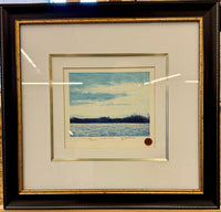 Framed Limited Edition Tom Thomson Set of 3 Prints (Canoe Lake, Sunset Canoe Lake, & Northland Sunset)