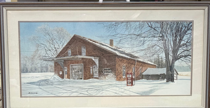 Goodrich Silvertowns  Winter Scene Print