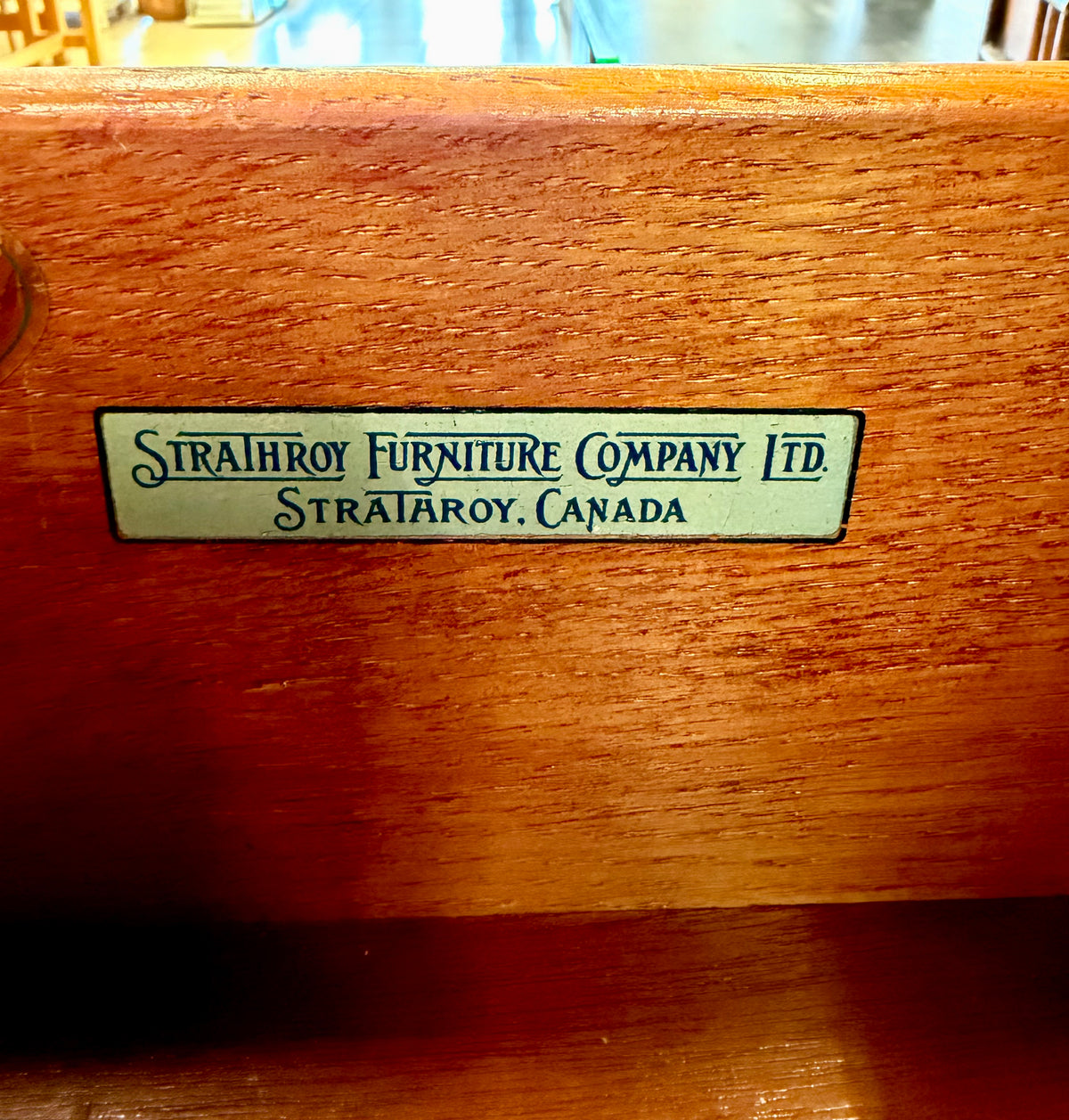Strathroy Jacobean Revival Style Sideboard (Key Included)