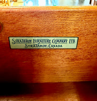 Strathroy Jacobean Revival Style Sideboard (Key Included)