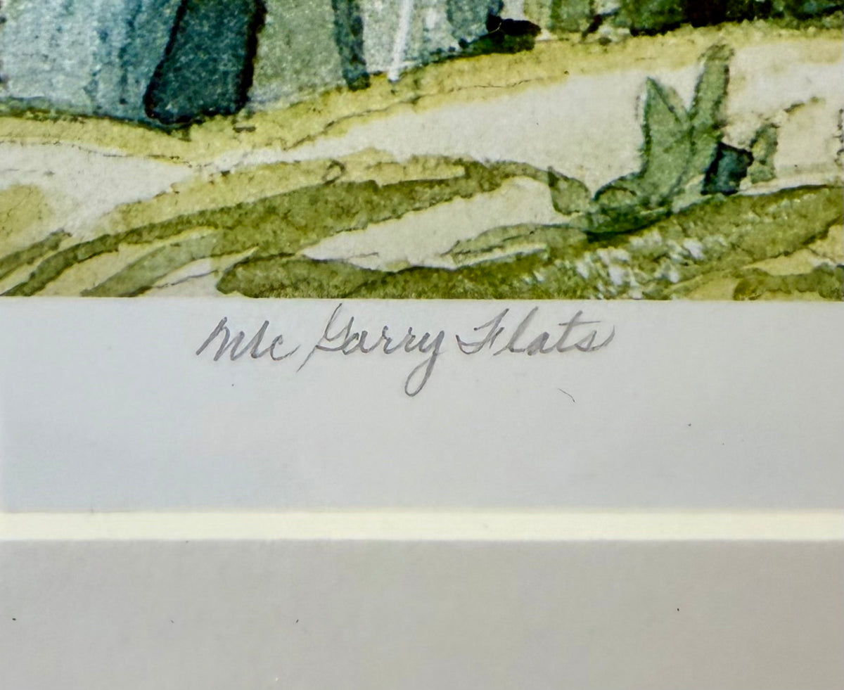 A.J. Casson Limited Edition Print - "McCarry Flats"