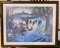 David Preston Smith “The Way It Was” Limited Edition Signed Print – Canadian Nostalgia Art