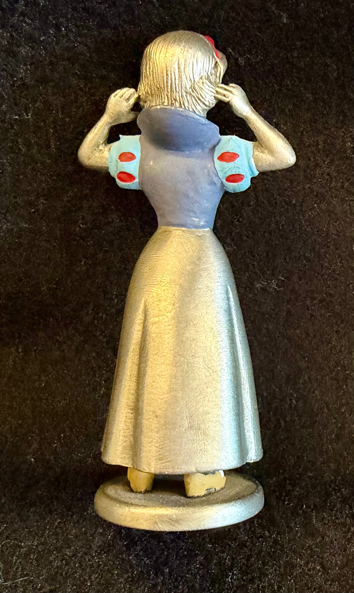 Vintage Disney Hudson Pewter "Snow White" Figurines Set (9 Pieces)