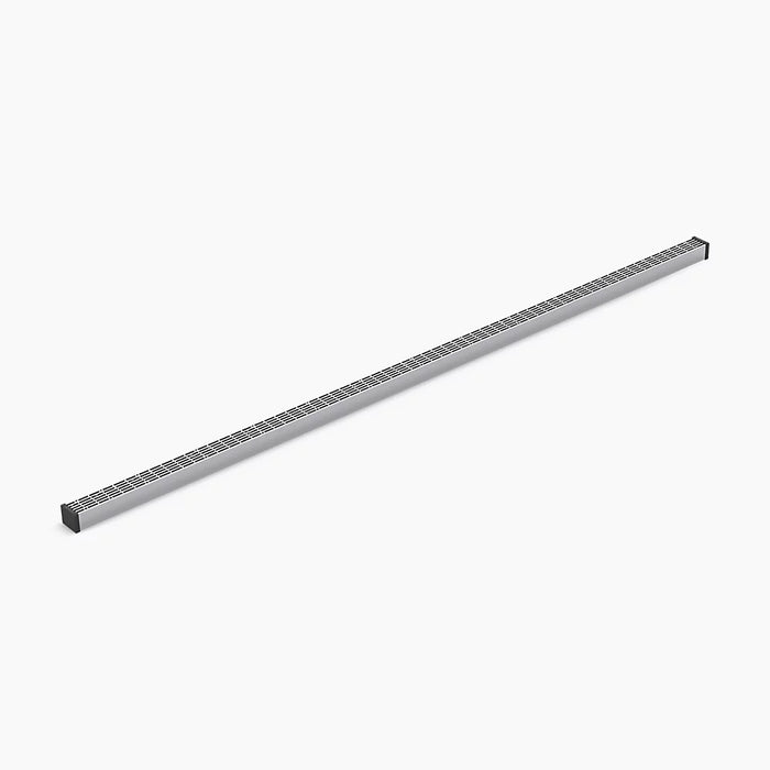 Kohler 1-1/4" x 48" linear drain grate with lattice pattern