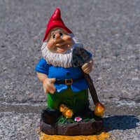 Garden Gnome with Shovel - 8"