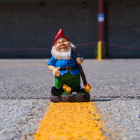 Garden Gnome with Shovel - 8"