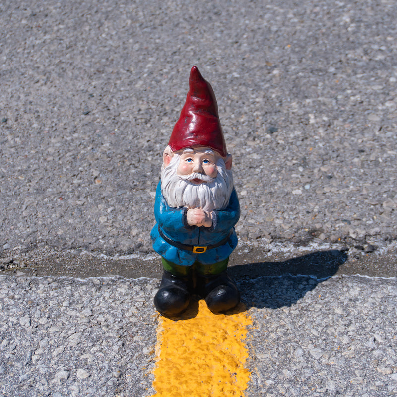 Garden Gnome in Thinking Pose - 12"H