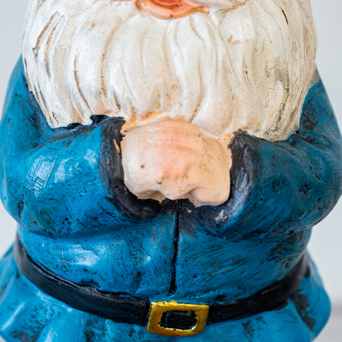 Garden Gnome in Thinking Pose - 12"H