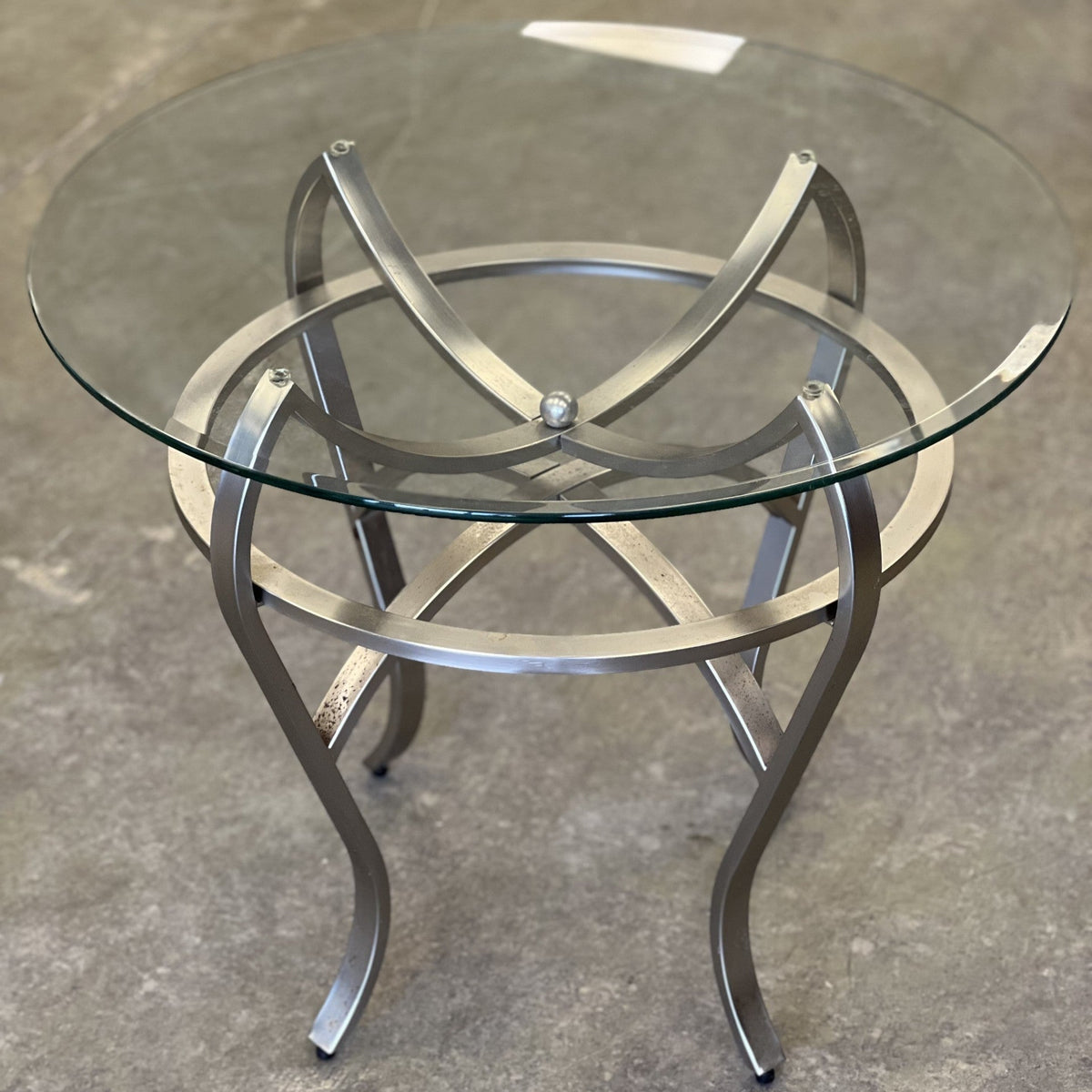 Glass Top Table