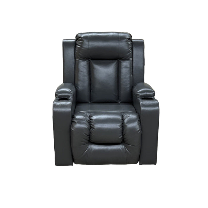 Electric Power Lift Recliner Chair for Elderly w/ Cup Holders, Black