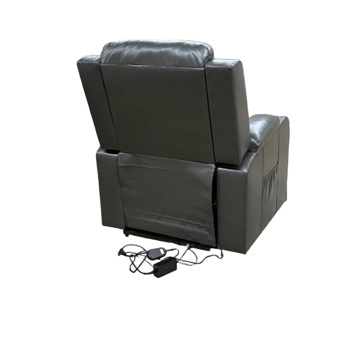 Electric Power Lift Recliner Chair for Elderly w/ Cup Holders, Black