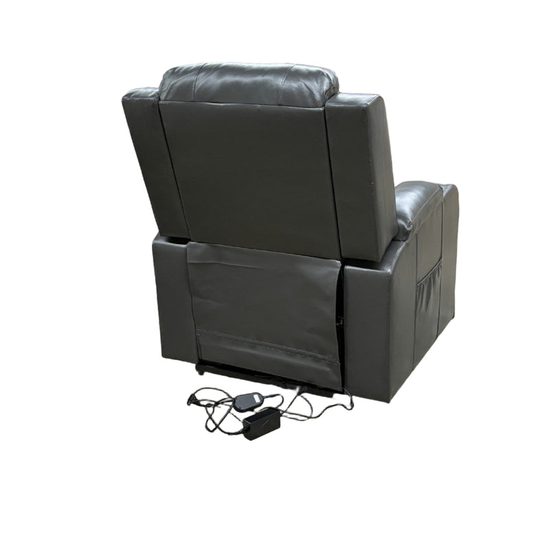 Electric Power Lift Recliner Chair for Elderly w/ Cup Holders, Black