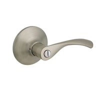 Defiant Kimberley Satin Nickel Bed/Bath Privacy Door Lever