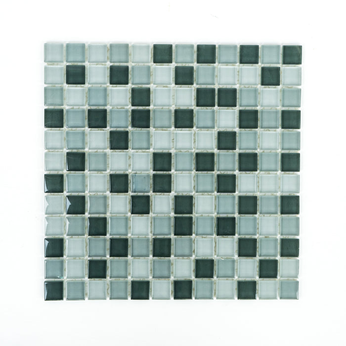 Crystal Mosaic Tiles - Shades of Teal