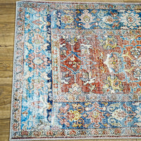 3.8 x 2.3 ft Oriental-Style Rug