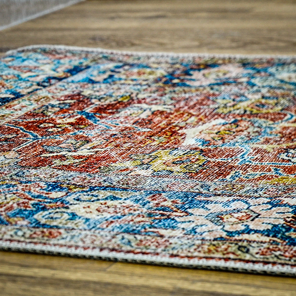 3.8 x 2.3 ft Oriental-Style Rug