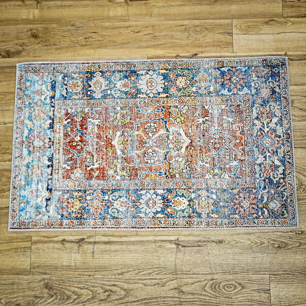 3.8 x 2.3 ft Oriental-Style Rug