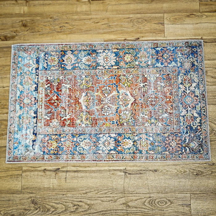 3.8 x 2.3 ft Oriental-Style Rug