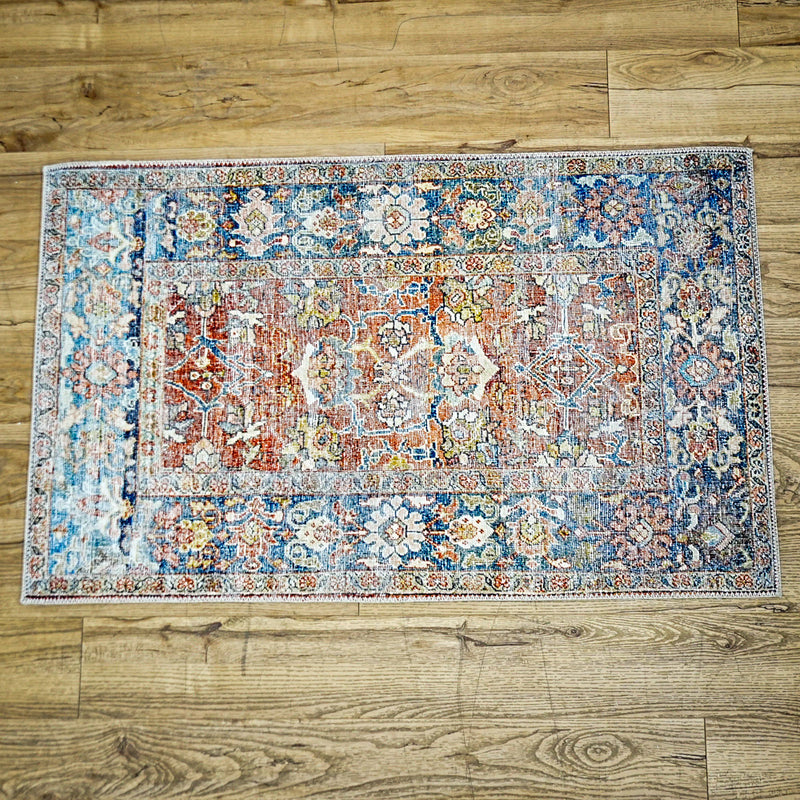 3.8 x 2.3 ft Oriental-Style Rug