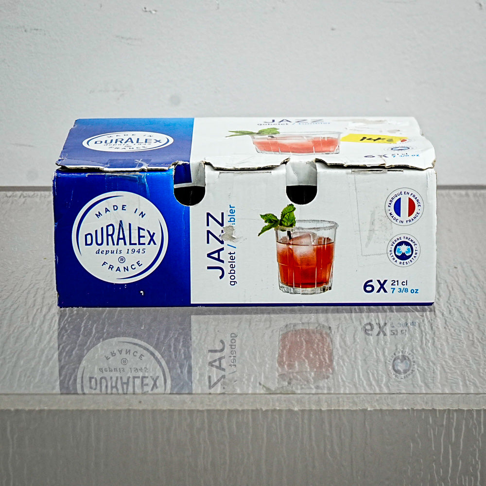 7.4 oz 6pc Glass Cup Set