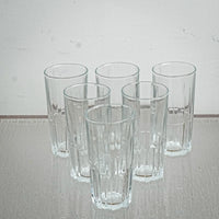 10.6 oz 6pc Glass Cup Set