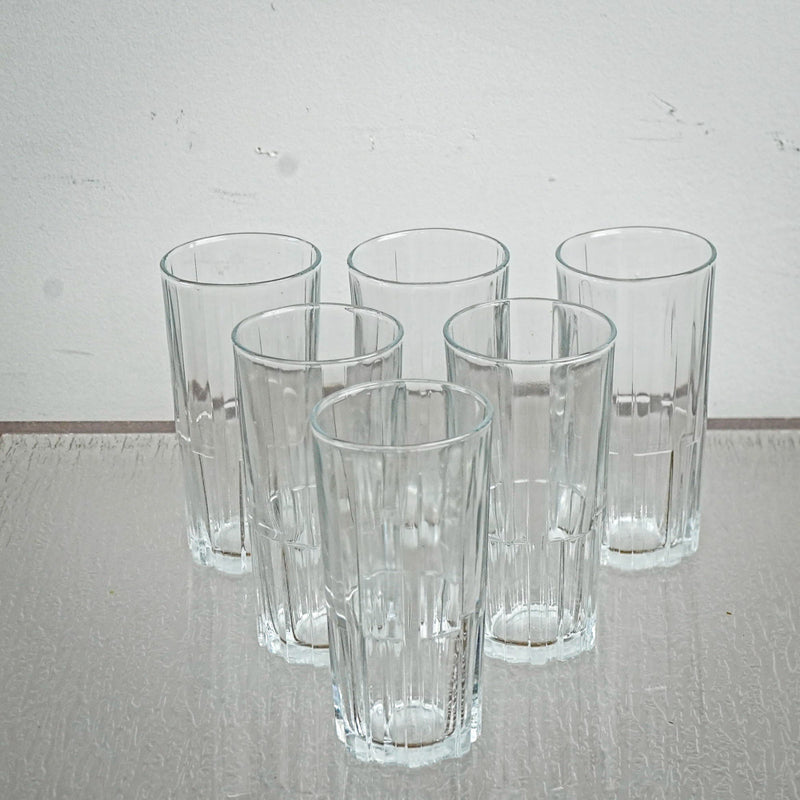 10.6 oz 6pc Glass Cup Set