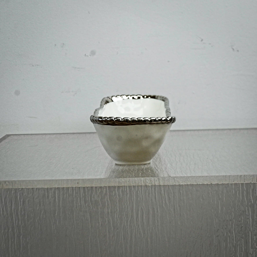 14 x 4.1 Inch Silver Finish Serving Dish