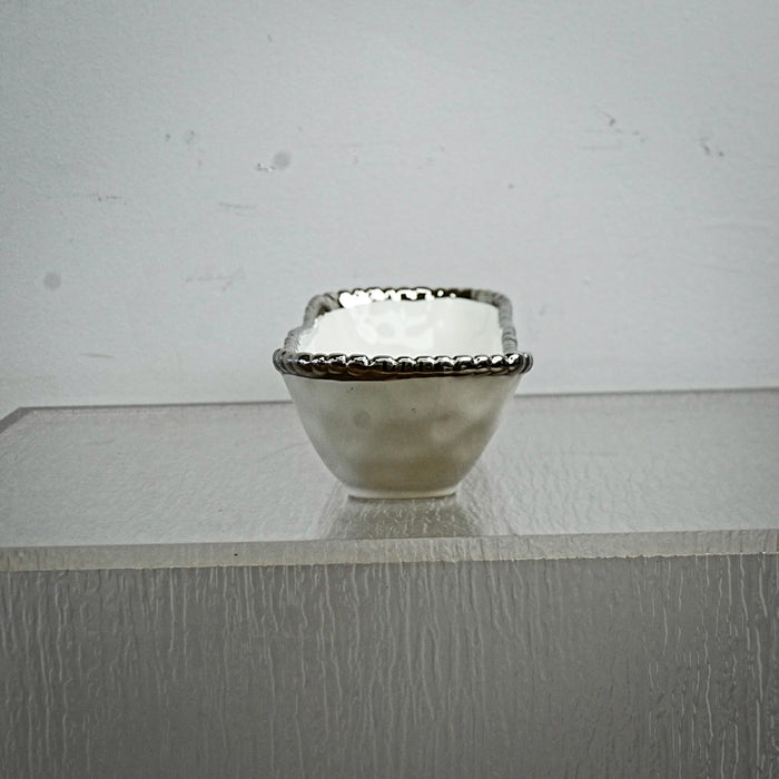 14 x 4.1 Inch Silver Finish Serving Dish