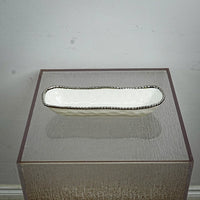 14 x 4.1 Inch Silver Finish Serving Dish