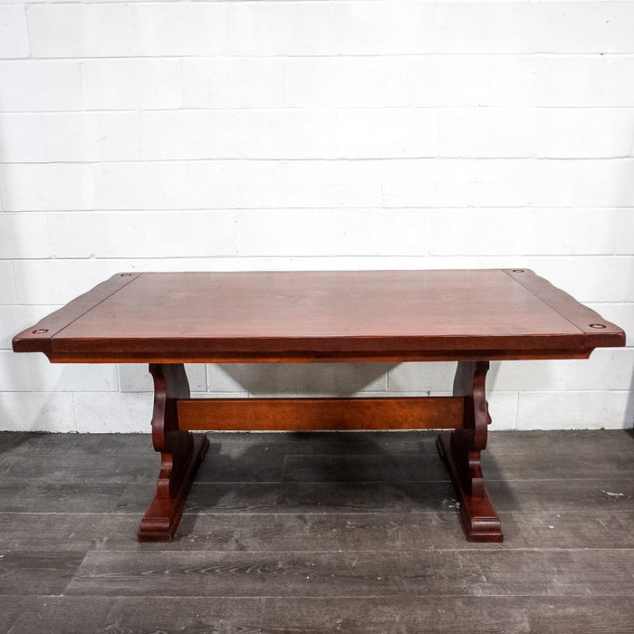 70 to 100-Inch Expandable Wooden Dining Table
