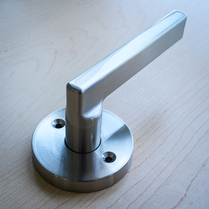 Weiser Halifax Half-Dummy Lever in Satin Nickel – 9GLA120-069