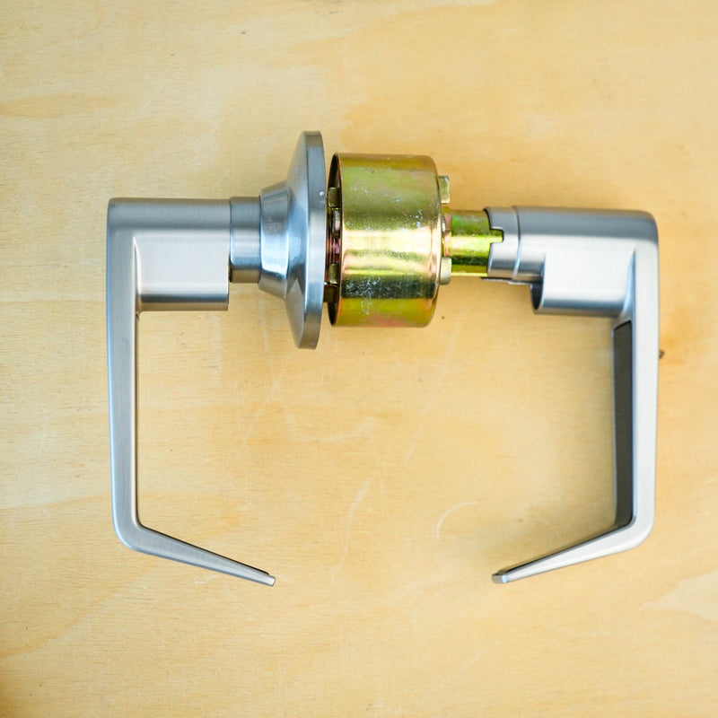 Dorex EM10 C15 Passage Lever – Medium Duty, Satin Nickel, Grade 2