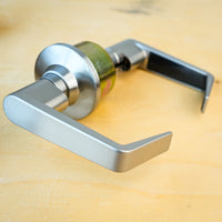 Dorex EM10 C15 Passage Lever – Medium Duty, Satin Nickel, Grade 2